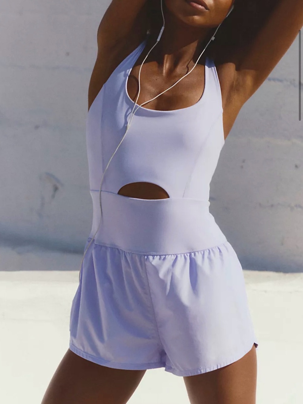 Free People Movement Righteous Runsie Light Purple